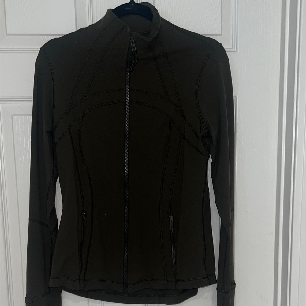 Lululemon olive green define jacket